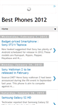 Mobile Screenshot of bestphones2012.blogspot.com