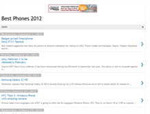 Tablet Screenshot of bestphones2012.blogspot.com