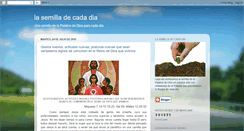 Desktop Screenshot of la-semilla-de-cada-dia.blogspot.com