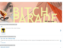 Tablet Screenshot of bitchparade.blogspot.com