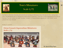 Tablet Screenshot of miniaturen1-72.blogspot.com