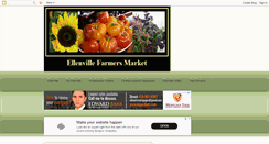 Desktop Screenshot of ellenvillefarmersmarket.blogspot.com
