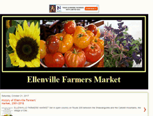Tablet Screenshot of ellenvillefarmersmarket.blogspot.com