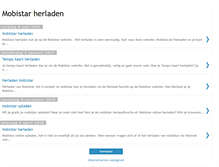Tablet Screenshot of mobistar-herladen.blogspot.com