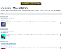 Tablet Screenshot of mirceabatranu.blogspot.com