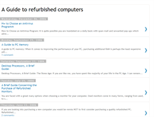 Tablet Screenshot of dellrefurbishedcomputer.blogspot.com