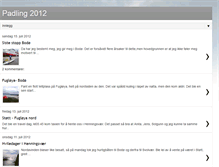 Tablet Screenshot of padling-norge-2012.blogspot.com