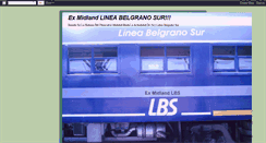Desktop Screenshot of linea-belgrano-sur.blogspot.com