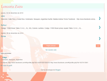 Tablet Screenshot of lenceria-zaira.blogspot.com