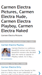 Mobile Screenshot of carmen-electra-pictures.blogspot.com