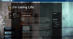 Desktop Screenshot of imlovinglife.blogspot.com