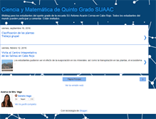Tablet Screenshot of cienciaquinto.blogspot.com