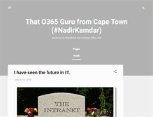 Tablet Screenshot of nadirkamdar.blogspot.com