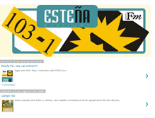 Tablet Screenshot of estenafm.blogspot.com