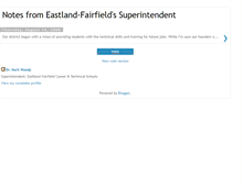 Tablet Screenshot of eastlandfairfield.blogspot.com