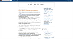 Desktop Screenshot of canadamodels.blogspot.com