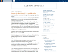 Tablet Screenshot of canadamodels.blogspot.com