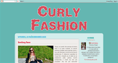 Desktop Screenshot of curlyfashion.blogspot.com