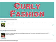 Tablet Screenshot of curlyfashion.blogspot.com