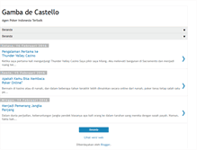 Tablet Screenshot of gambadecastello.blogspot.com