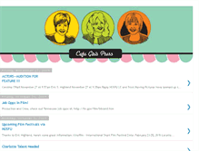 Tablet Screenshot of cafegirlspress.blogspot.com