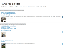 Tablet Screenshot of napesriobonito.blogspot.com