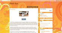 Desktop Screenshot of diwali-diya.blogspot.com