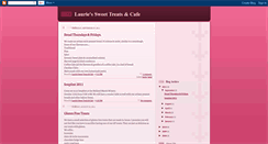 Desktop Screenshot of lauriessweettreatsandcafe.blogspot.com