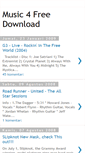 Mobile Screenshot of music4freedownload.blogspot.com