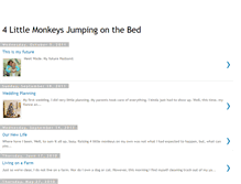 Tablet Screenshot of 4monkeysonthebed.blogspot.com