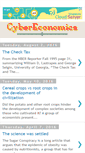 Mobile Screenshot of cybereconomics.blogspot.com