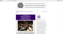 Desktop Screenshot of cathedralchoralsociety.blogspot.com