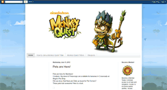 Desktop Screenshot of monkeyquestguide.blogspot.com