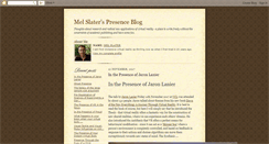 Desktop Screenshot of presence-thoughts.blogspot.com