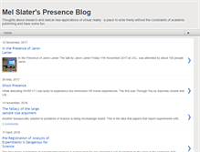 Tablet Screenshot of presence-thoughts.blogspot.com