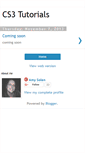 Mobile Screenshot of cs3-tutorials.blogspot.com