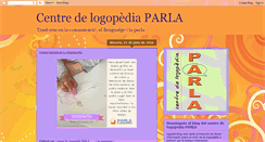 Desktop Screenshot of centrelogopediaparla.blogspot.com