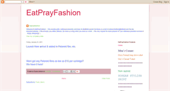 Desktop Screenshot of eatprayfashion.blogspot.com