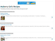 Tablet Screenshot of morethanmulberriesrecipes.blogspot.com
