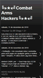 Mobile Screenshot of combatarmshackers1.blogspot.com