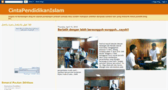 Desktop Screenshot of cintapi.blogspot.com