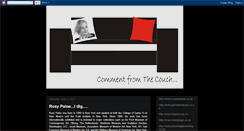 Desktop Screenshot of commentfromthecouch.blogspot.com