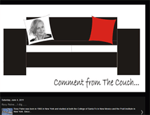Tablet Screenshot of commentfromthecouch.blogspot.com
