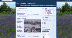 Desktop Screenshot of lavenderfarming.blogspot.com