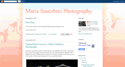 Desktop Screenshot of mariasauerbreiphotography.blogspot.com