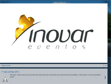 Tablet Screenshot of inovareventos.blogspot.com