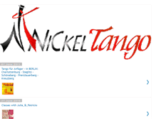 Tablet Screenshot of nickeltango.blogspot.com