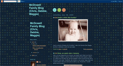 Desktop Screenshot of mcdowellfamilyblog.blogspot.com