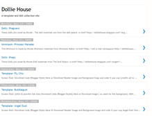 Tablet Screenshot of dolliehouse.blogspot.com