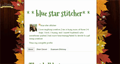 Desktop Screenshot of bluestarstitcher.blogspot.com